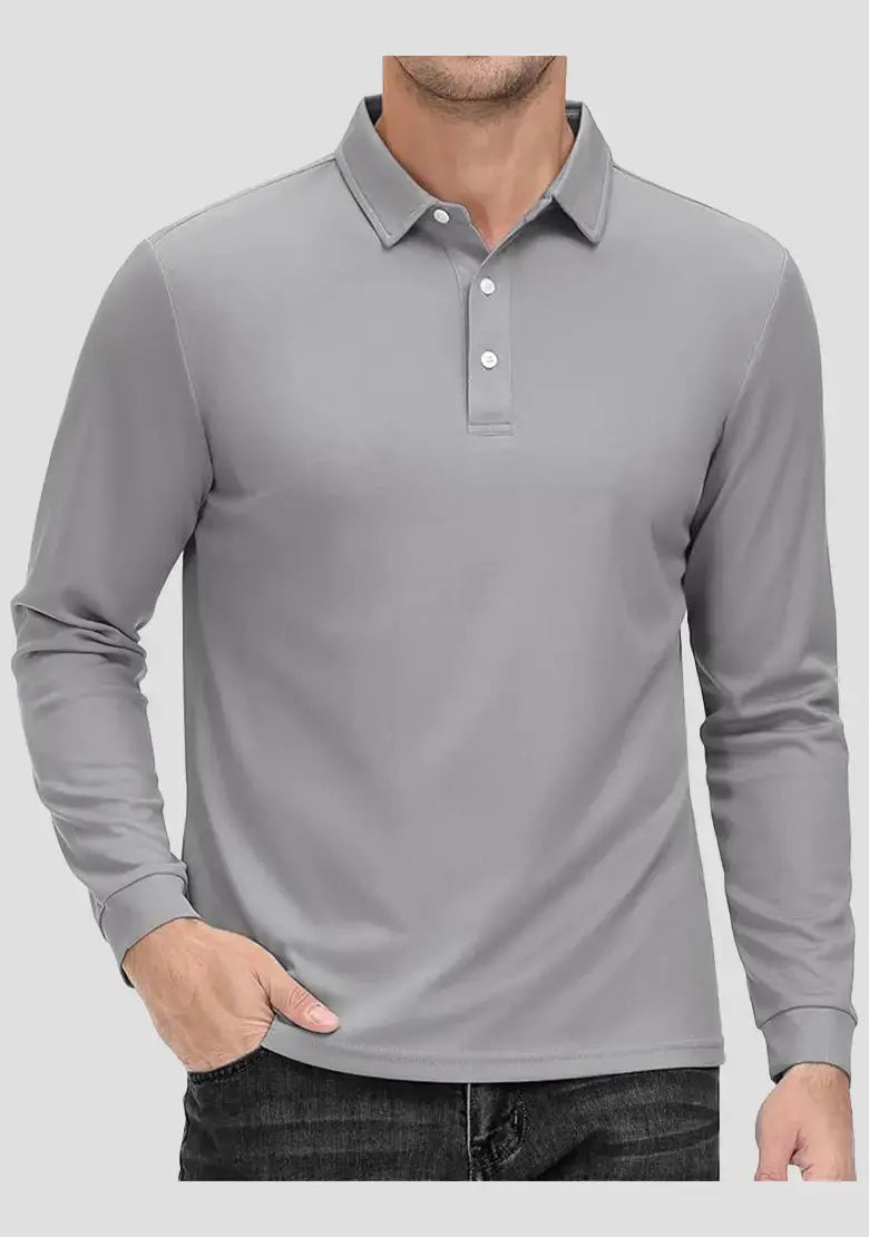 Full Sleeves DryFit Polo Merlin Apparels