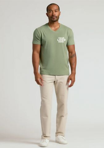 V-Neck T-Shirts Merlin Apparels